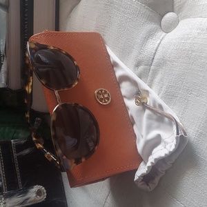 TORY BURCH 😎 TY7062 Tortoise Panama Polorized Sunglasses
